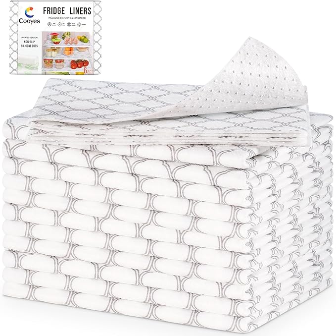 Cooyes Refrigerator Shelf Liners by Cooyes