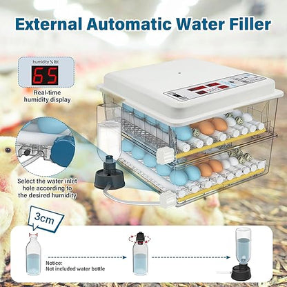 Incubators for Hatching Eggs, 120 Egg Incubator - Image 3