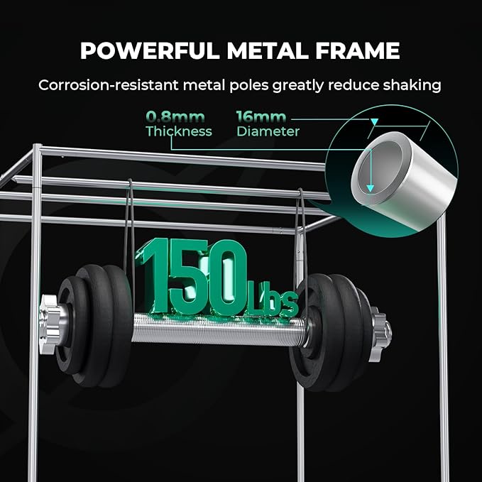 MARS HYDRO 4x2x6 Grow Tent Pro, Larger Observation Window, Controller & Socket - Image 7