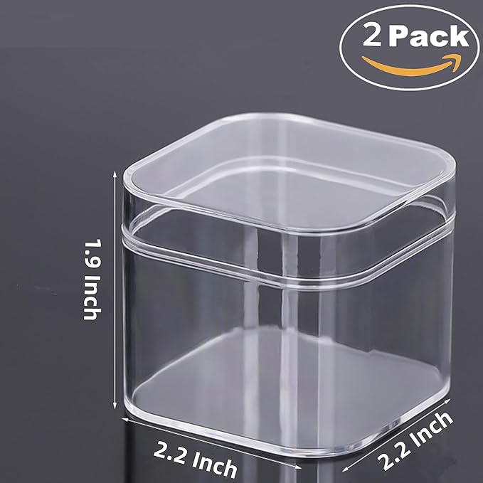 Small Acrylic Box Clear Display Box - Image 2
