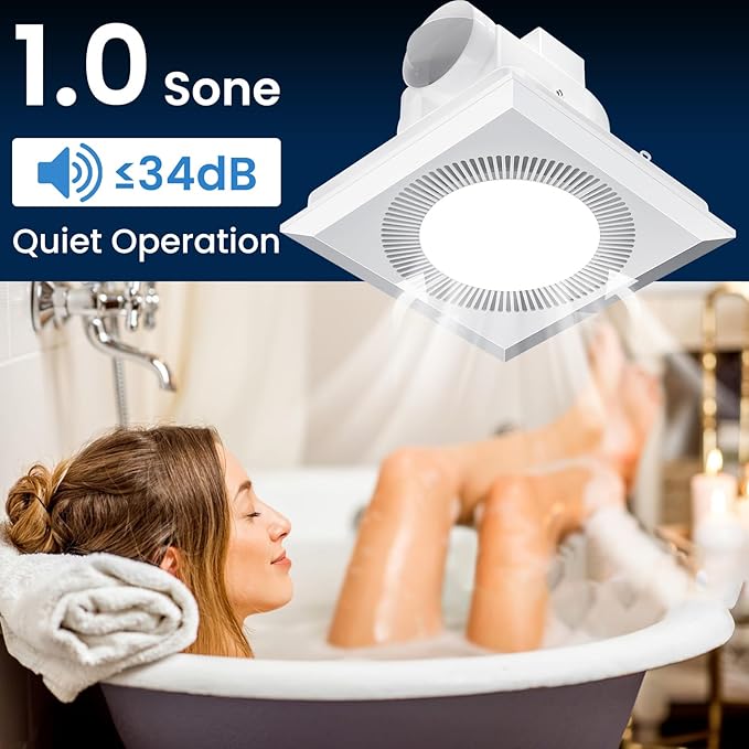 Hon&Guan Bathroom Exhaust Fan - Image 4