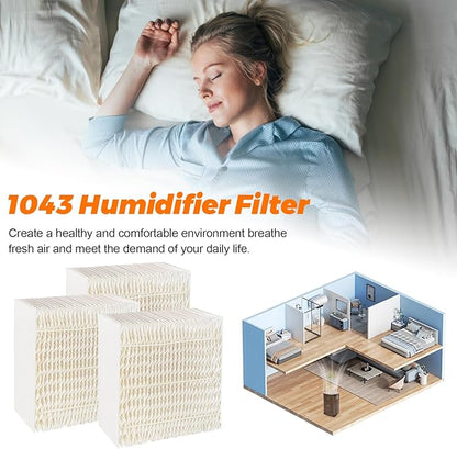 Blutoget 1043 Humidifier Wick Filters 3 Pack Replacement - Image 7