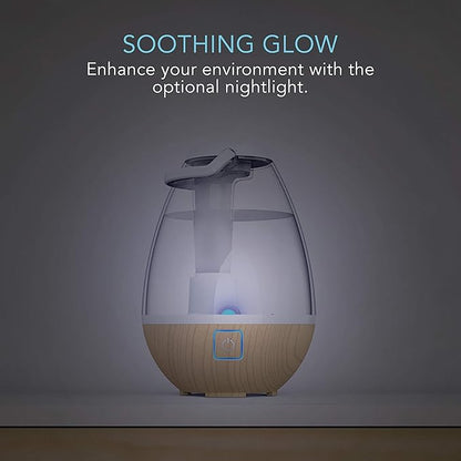 Sharper Image UHT1-SI Ultrasonic Cool Mist Humidifier, 0.4 Gallon Water Tank - Image 6
