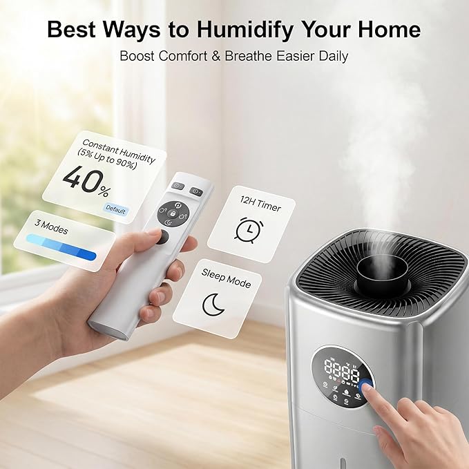 21L/5.5Gal Humidifiers for Bedroom, Humidifier Large Room - Image 5