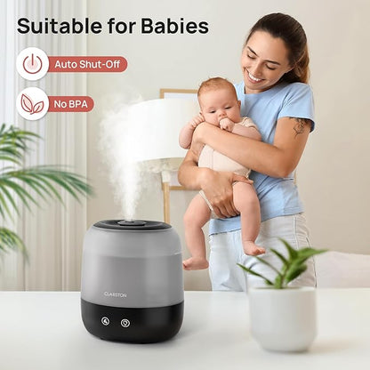 Clarston Humidifiers for Bedroom, 2L Top Fill - Image 3