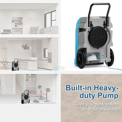 AlorAir 270 Pints Commercial Dehumidifiers Smart Wi-Fi - Image 4