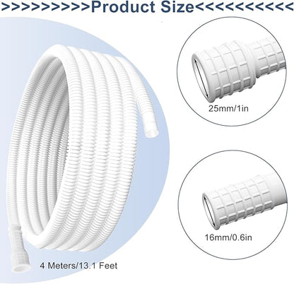 Universal Dehumidifier Drain Hose 13 Feet Air Conditioner Hose - Image 2