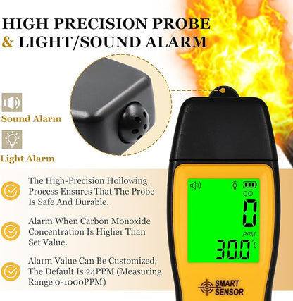 Carbon Monoxide Detectors, Portable CO Detector - Image 3