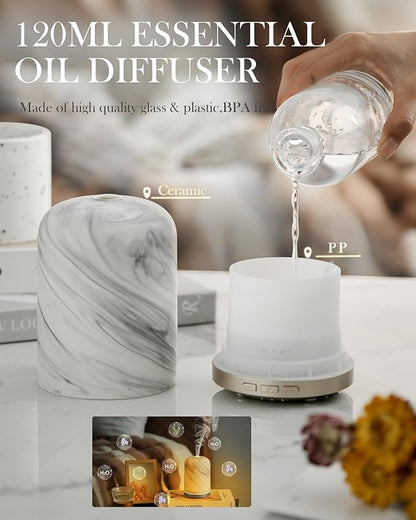 Essential Oil Diffuser – 2.4MHz Ultrasonic Aromatherapy Diffuser, Health Night - Image 6