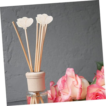 OUNONA 6pcs Fragrance Flower Diffusers Fireless Aroma Flower Sticks - Image 9