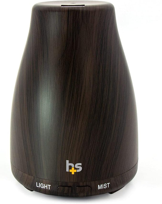 HealthSmart Essential Oil Diffuser, Cool Mist Humidifier and Aromatherapy by HealthSmart