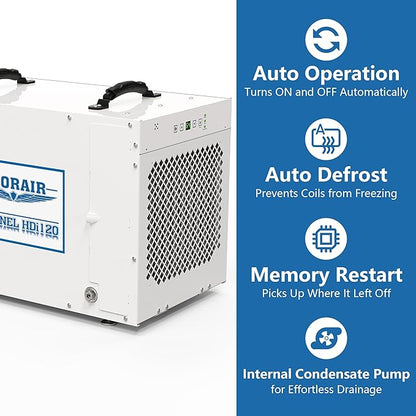 ALORAIR Sentinel HDi120 Commercial Dehumidifier - Image 3