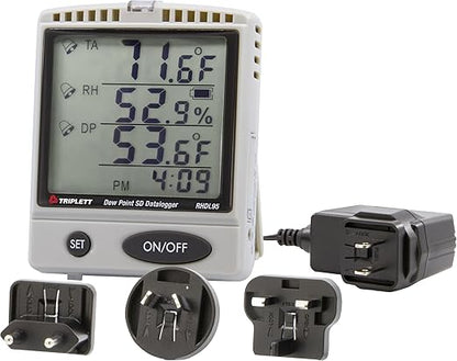 Triplett RHDL95 Temperature/Humidity/Dew Point Indoor Air Quality Monitor - Image 3