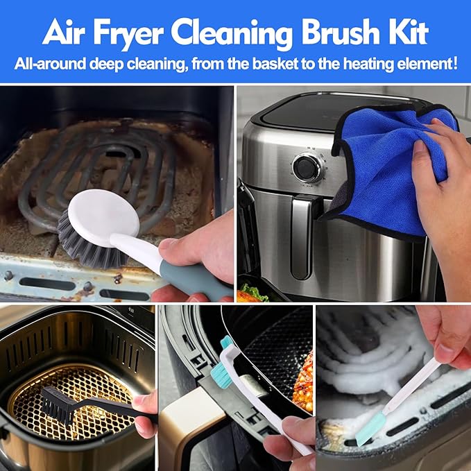 XANGNIER Air Fryer Cleaner Brush Kits - Image 3