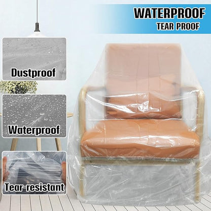 Plastic Couch Cover, Waterproof Furniture Covers - Image 7