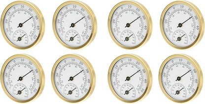 TEAMWILL Mini Analog Thermometer Hygrometer Humidity Meter Room Indoor by Unknown