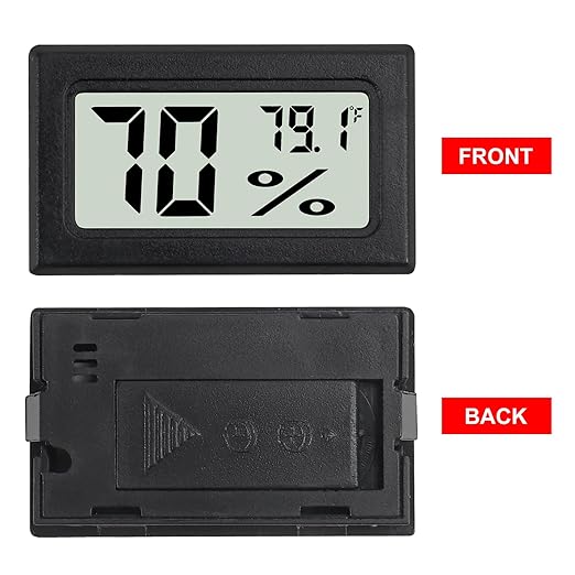 3Pcs Mini Digital Thermometer Hygrometer Electronic Temperature Humidity Gauge - Image 2