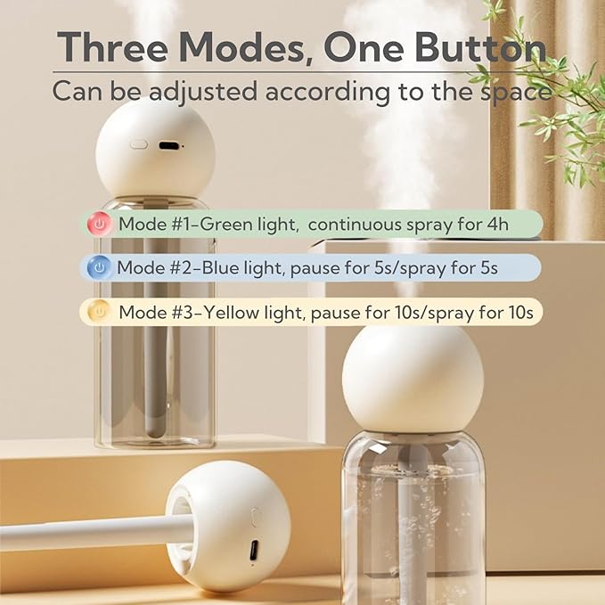 Portable Small Humidifier Dual Nozzle - Image 3