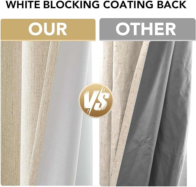 H.VERSAILTEX Premium Chenille Blackout Curtains - Image 3