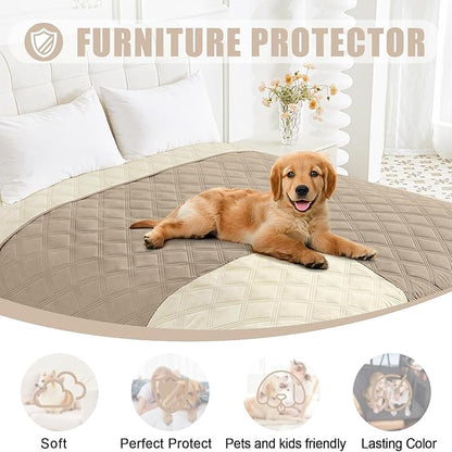 Smiry Waterproof Dog Bed Cover Pet Blanket, Soft Washable Dog Blanket - Image 8