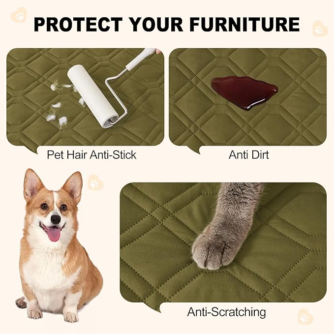 Smiry Reversible Waterproof Couch Covers - Image 4