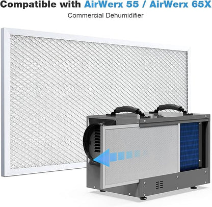 BASEAIRE 4 Pack MERV-8 Filter Replacement Set - Image 2