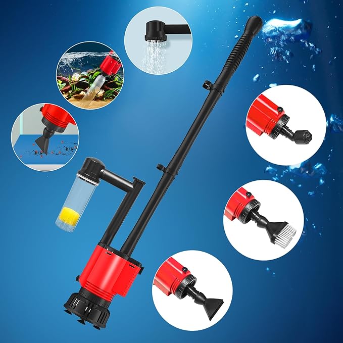 Electric Aquarium Gravel Cleaner Vacuum, Removable Water Changer, Automatic - Image 5