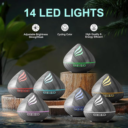 Essential Oil Scent Diffuser: 500ML Aroma Diffuser - Image 5