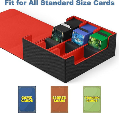 Mlikero Card Deck Case, 1800+ Trading Card Storage Box - Image 6