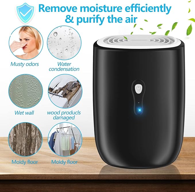 Dehumidifiers for Home 27oz Small Auto Shut off Dehumidifiers - Image 2