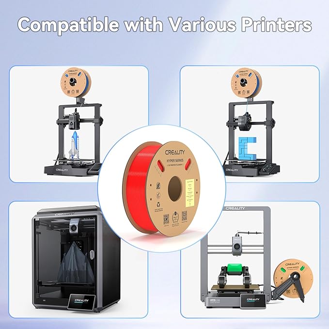 Official Creality Hyper PETG Filament 1.75mm, High Speed 600mm/s 3D Printer - Image 8