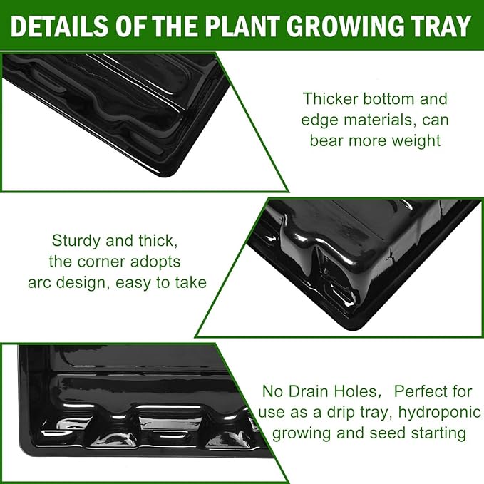 YoleShy 5 Packs Seed Starter Tray - Image 4