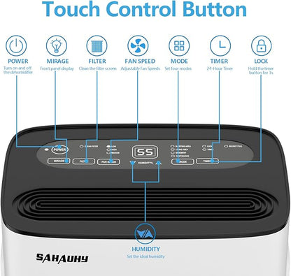 SAHAUHY 120 Pints ENERGY STAR Dehumidifier - Image 5
