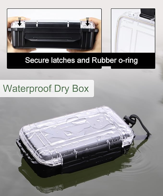 Waterproof Dry Box Small Waterproof Hard Case Micro Case - Image 5