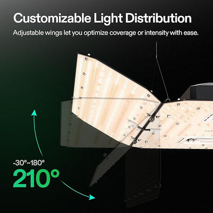 VIVOSUN AeroLight Wing AW400SE, LED Grow Light 400W - Image 4
