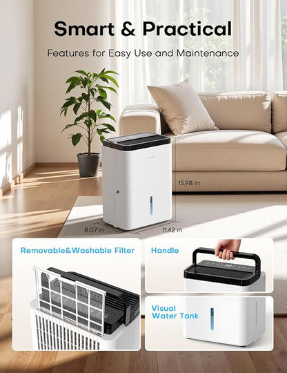 3000 Sq.Ft Dehumidifiers for Home - Image 7