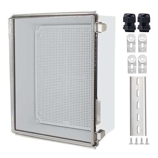 Waterproof Junction Box, ABS Plastic Electrical Box by LuSumtly