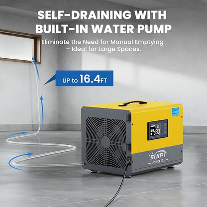 70 Pint Crawl Space Dehumidifier - Image 4