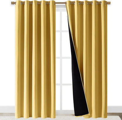 NICETOWN Total Shade Curtains and Draperies, Heavy-Duty Full Light Shading by NICETOWN