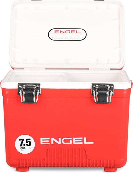 Engel UC7 7.5qt Leak-Proof, Air Tight, Drybox Cooler and Small Hard Shell by ENGEL
