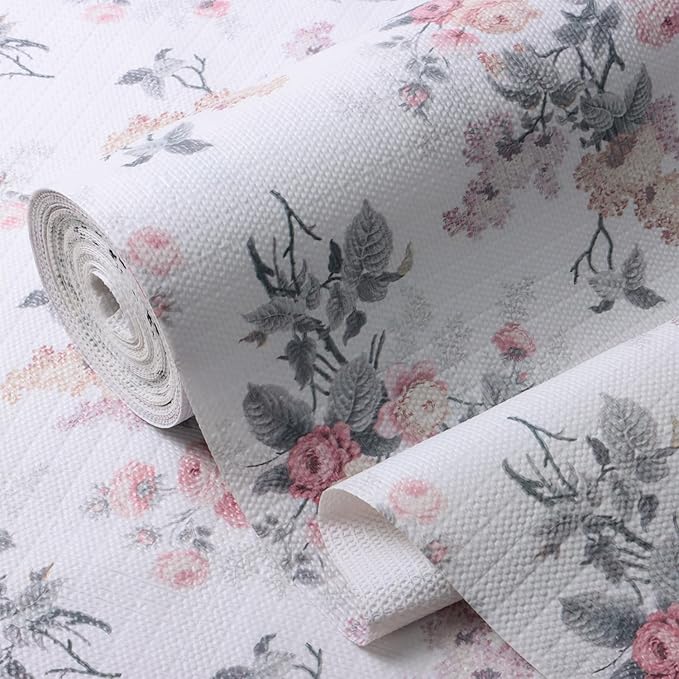 Drawer and Shelf Liner for Cabinets, Non-Adhesive and Strong Non-Slip Vintage by Amiitay