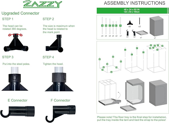 zazzy Tent for Plants Indoor - Image 9