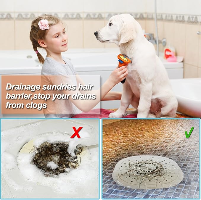 Hair Drain Catcher, Square Drain Cover - Image 2