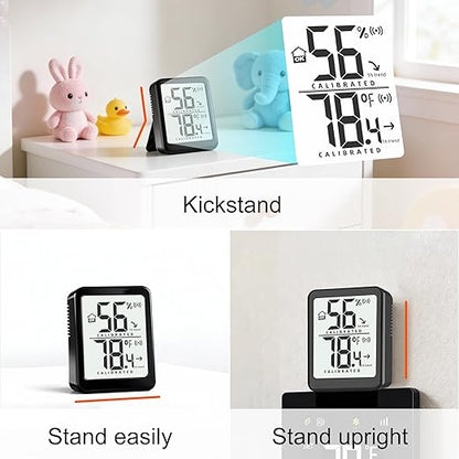 Antonki Room Thermometer Small Hygrometer Indoor Humidity Monitor Sensor - Image 3