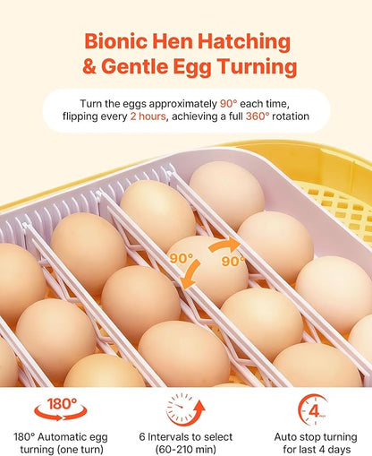 VEVOR 24 Egg Incubator, Automatic Egg Turner - Image 4