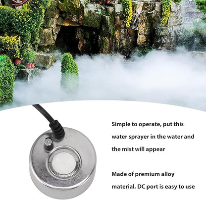 Mist Maker, DC 12V Interface Indoor Fountain Mister Foggers Fountain Landscape - Image 2