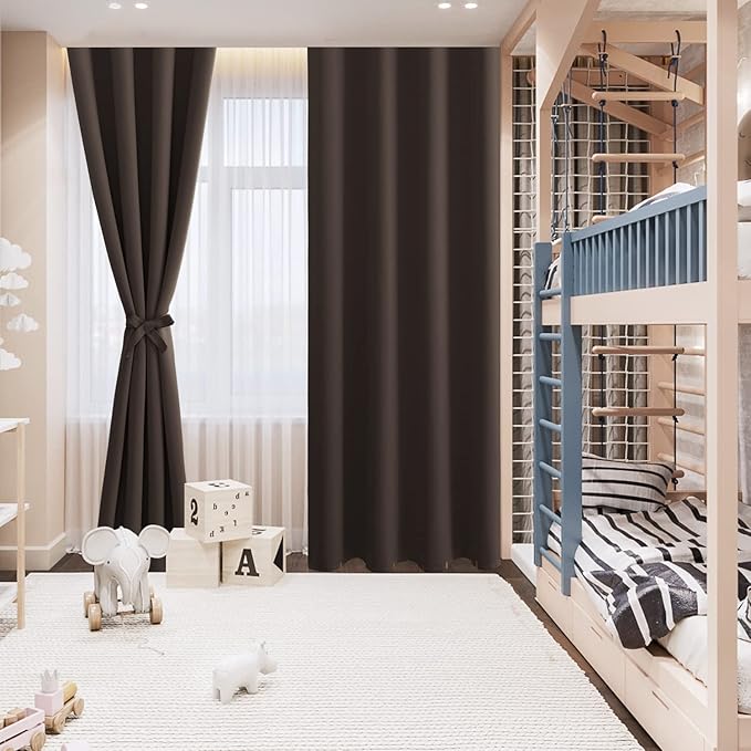 Hiasan Blackout Curtains for Bedroom, 38 x 84 Inches Long - Image 8