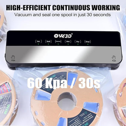3D Filament Vacuum Sealer for Filament Storage Bags, Auto Completely Sealed - Image 3