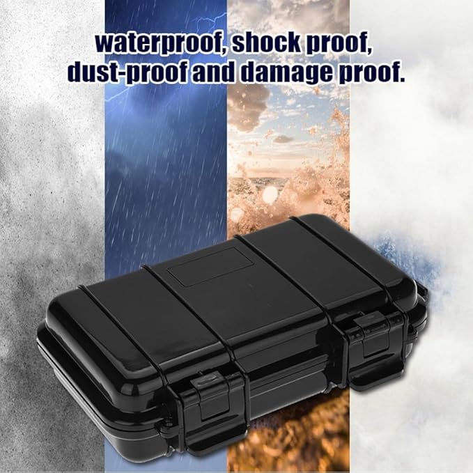 Box, Outdoor Shockproof Sealed Box Case Dry Storage Box Container Small Case - Image 7