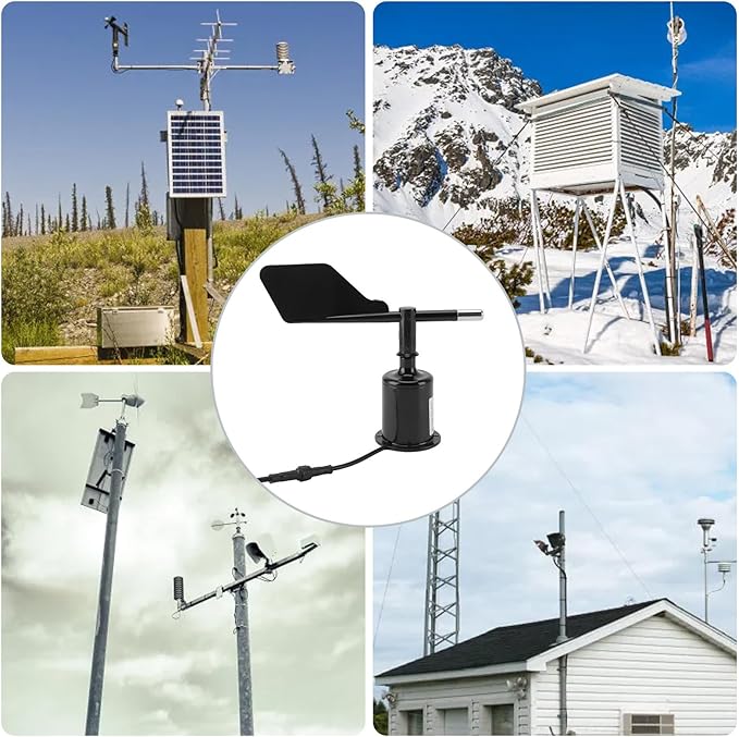 DC9‑30V 4‑20mA Wind Direction Transmitter, 360 Degree Omni Directional Wind - Image 7